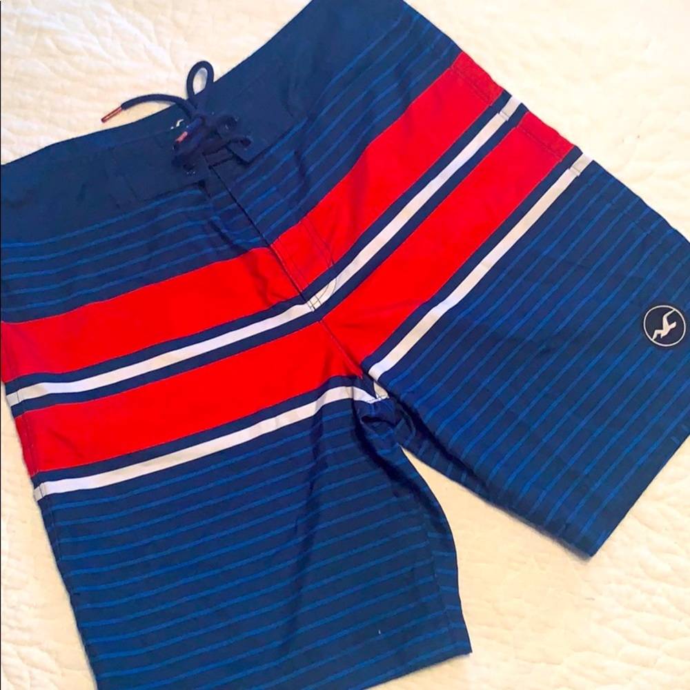 Like NEW Hollister Board Shorts Sz 30